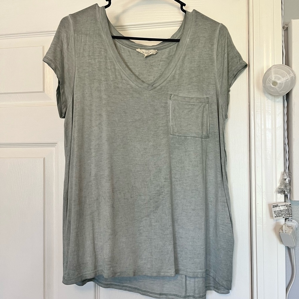 Casual V-Neck Women's Top